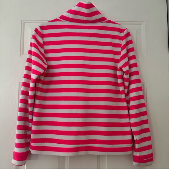 Tuckernuck Dudley Stephens Parker Slope Stripe Pink White Turtleneck Small - Picture 8 of 10